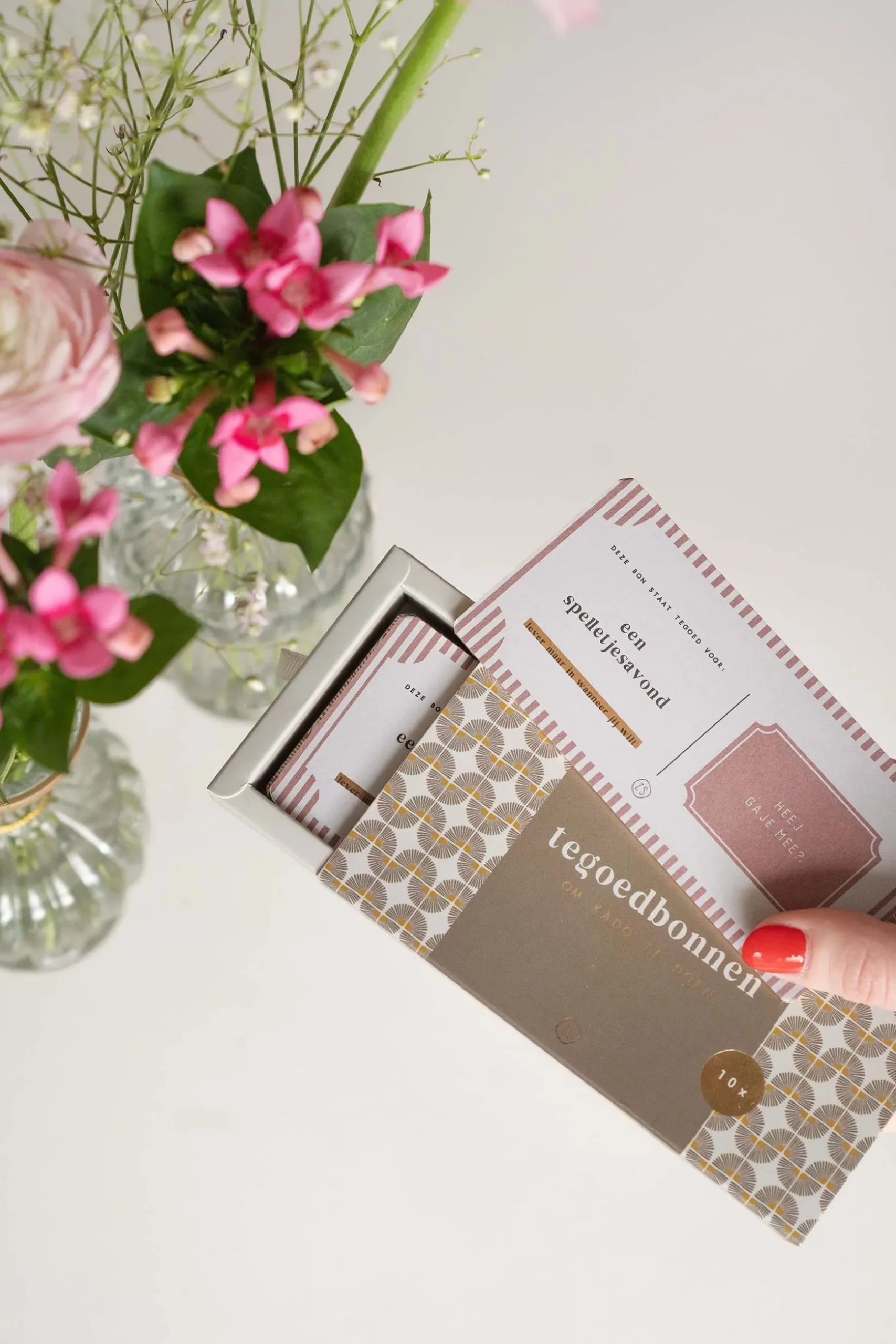 zusss 10 tegoedbonnen in doosje multicolor