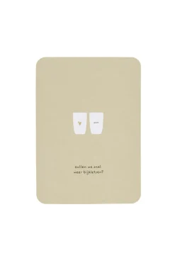 zusss ansichtkaart bijkletsen zand