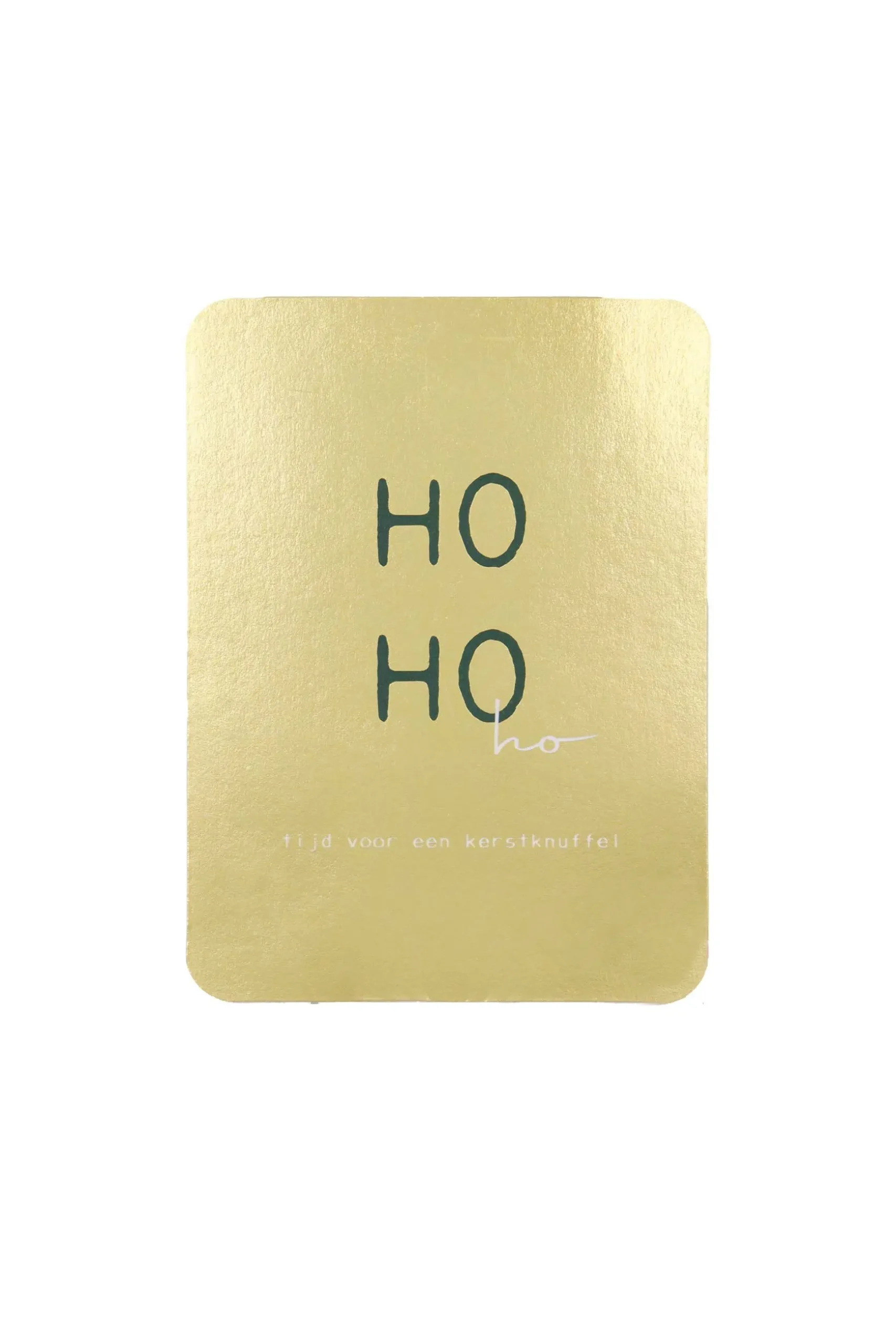 zusss ansichtkaart hohoho goud