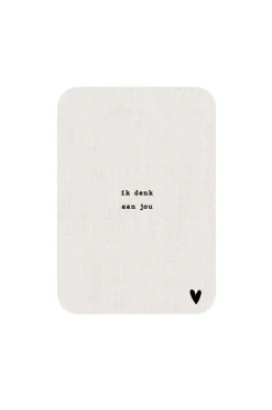zusss ansichtkaart ronde hoeken denk aan jou linnen