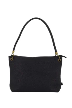 zusss basic schoudertas met hengsel M zwart