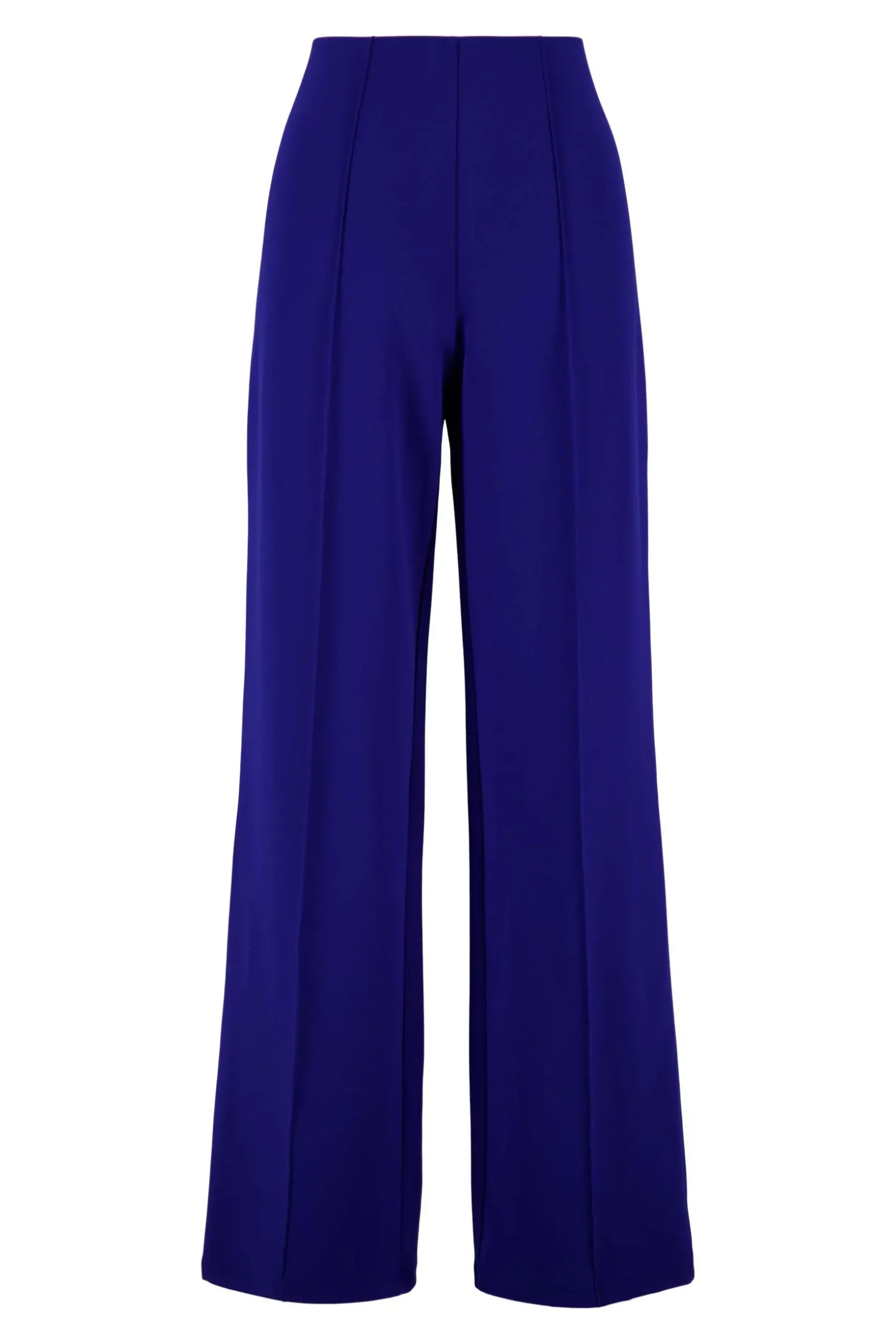 zusss broek met naad kobaltblauw