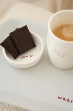 zusss dipschaaltje geniet wit/rood