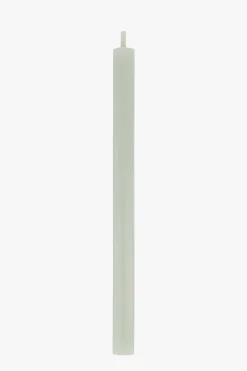 zusss doosje met 10 smalle kaarsjes 17cm saliegroen