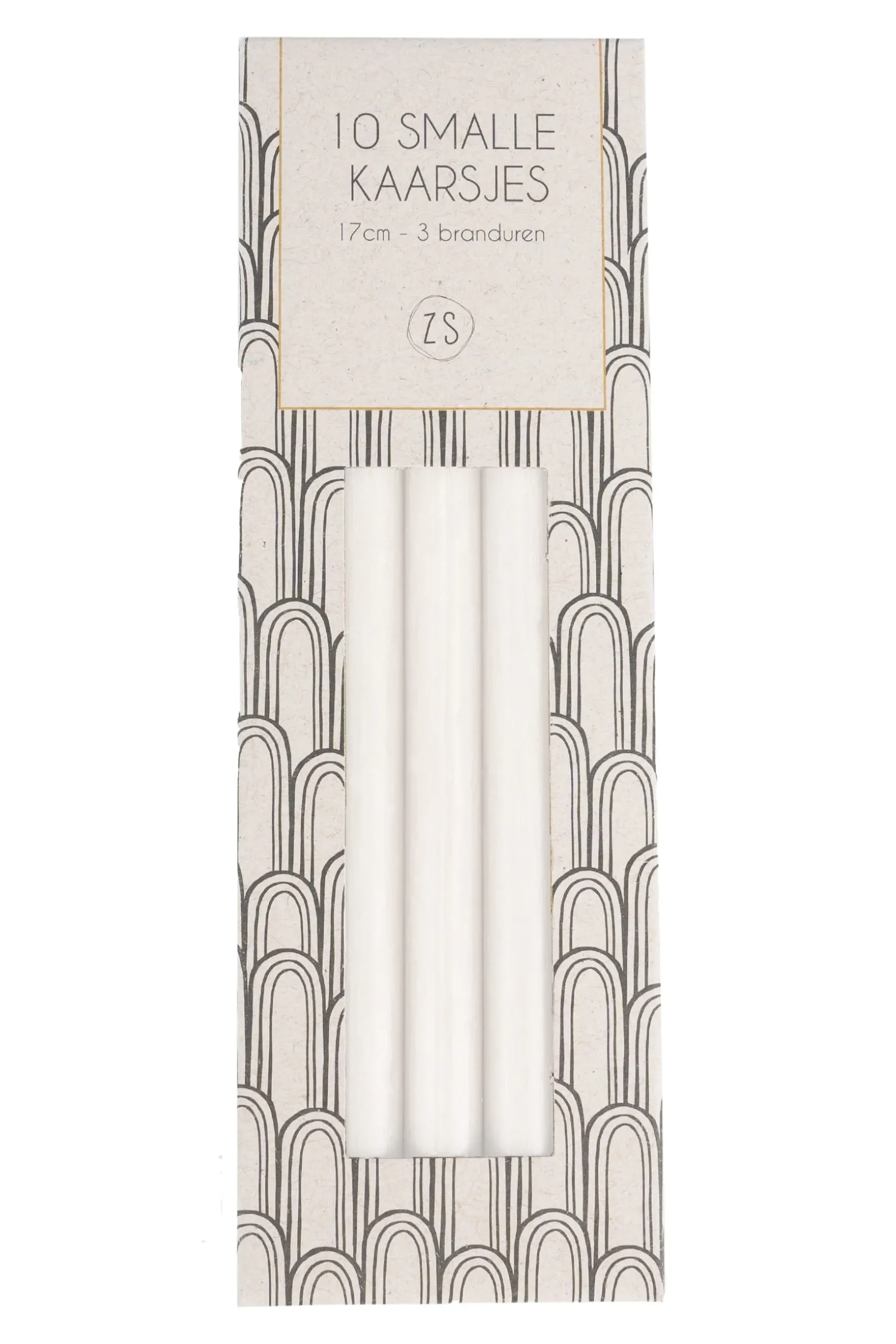 zusss doosje met 10 smalle kaarsjes krijt
