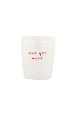 zusss espressokopje love you more wit/rood