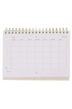 zusss familieplanner pluk de dag wit/goud