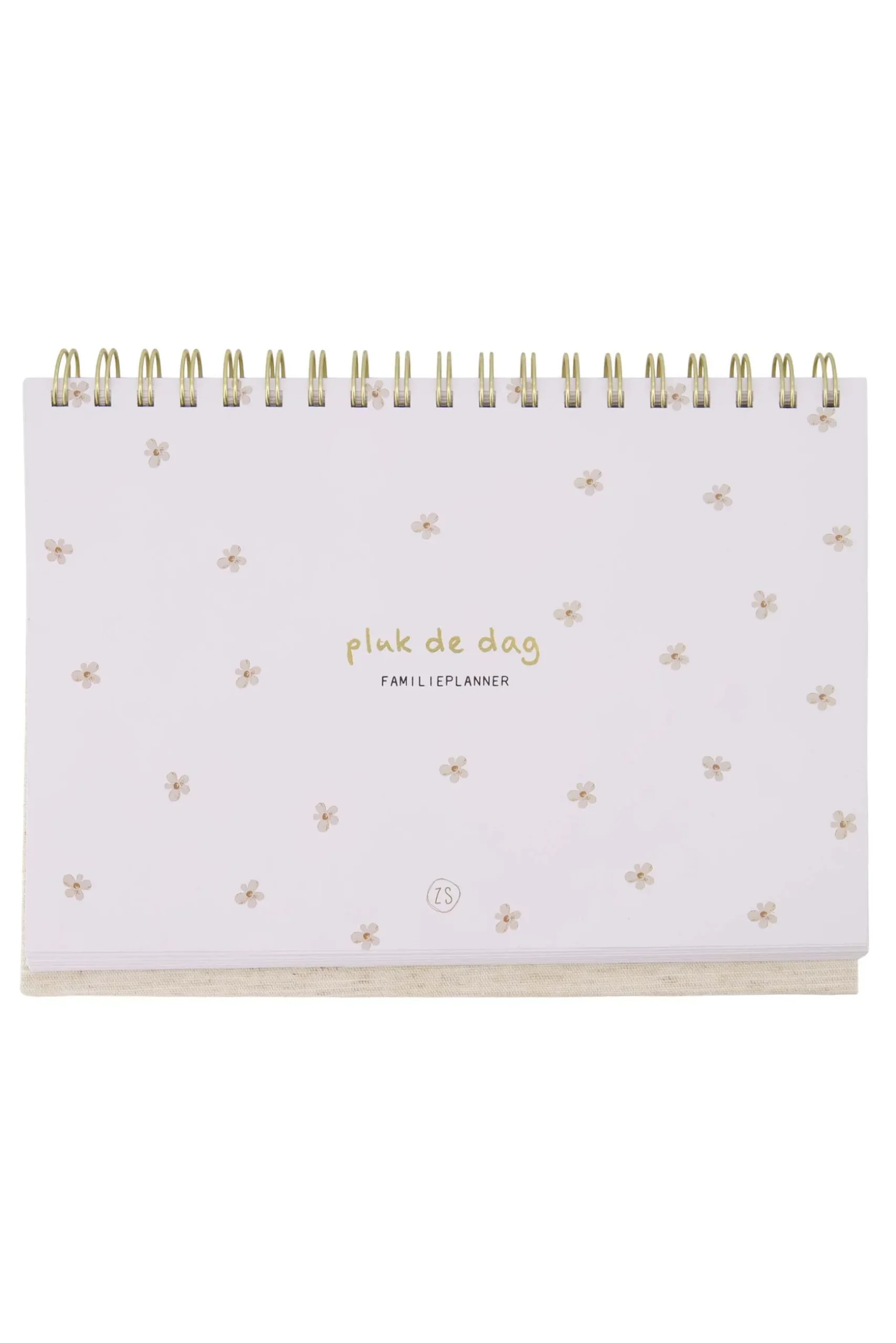 zusss familieplanner pluk de dag wit/goud