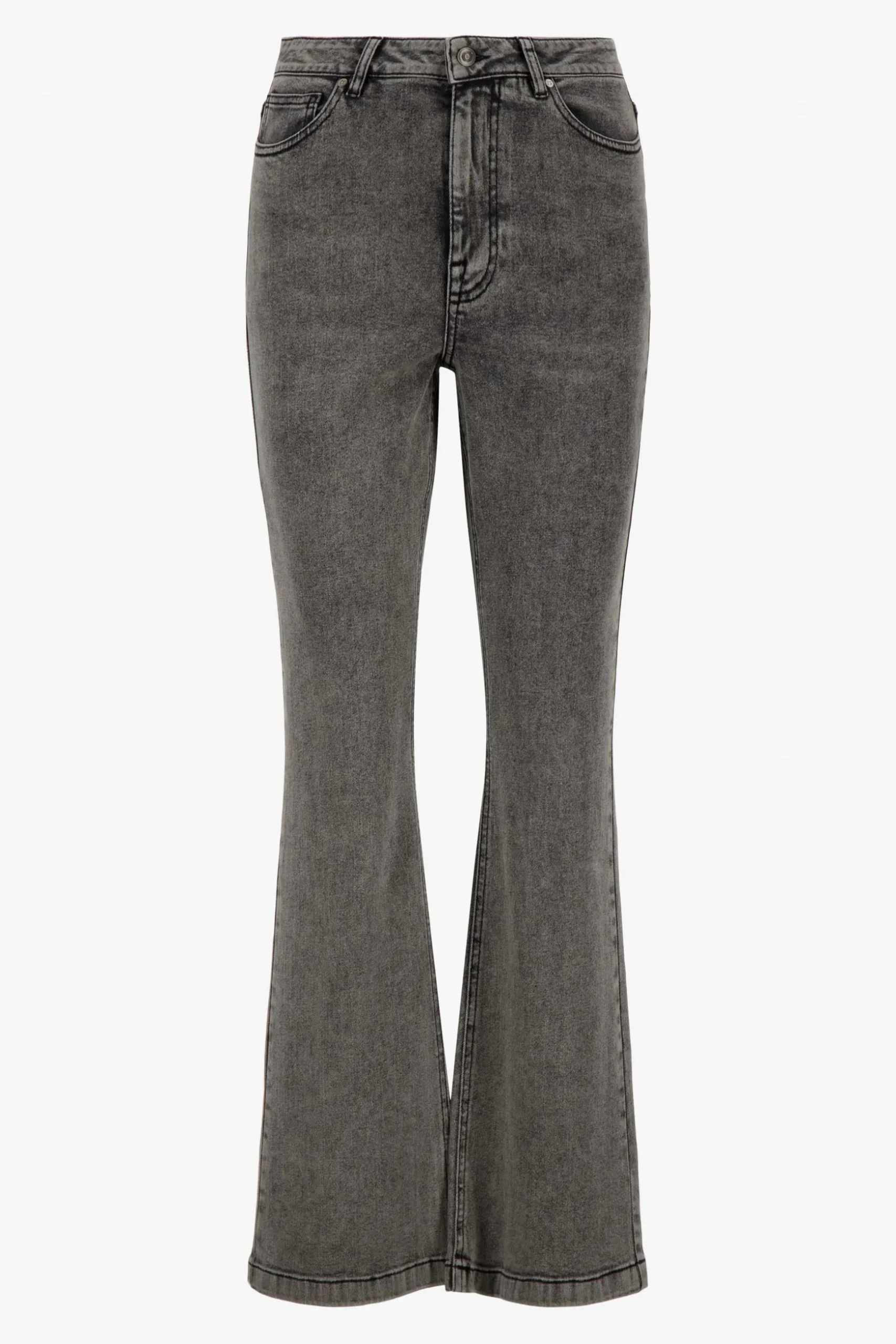 zusss flared jeans grijs
