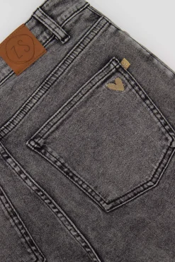 zusss flared jeans grijs