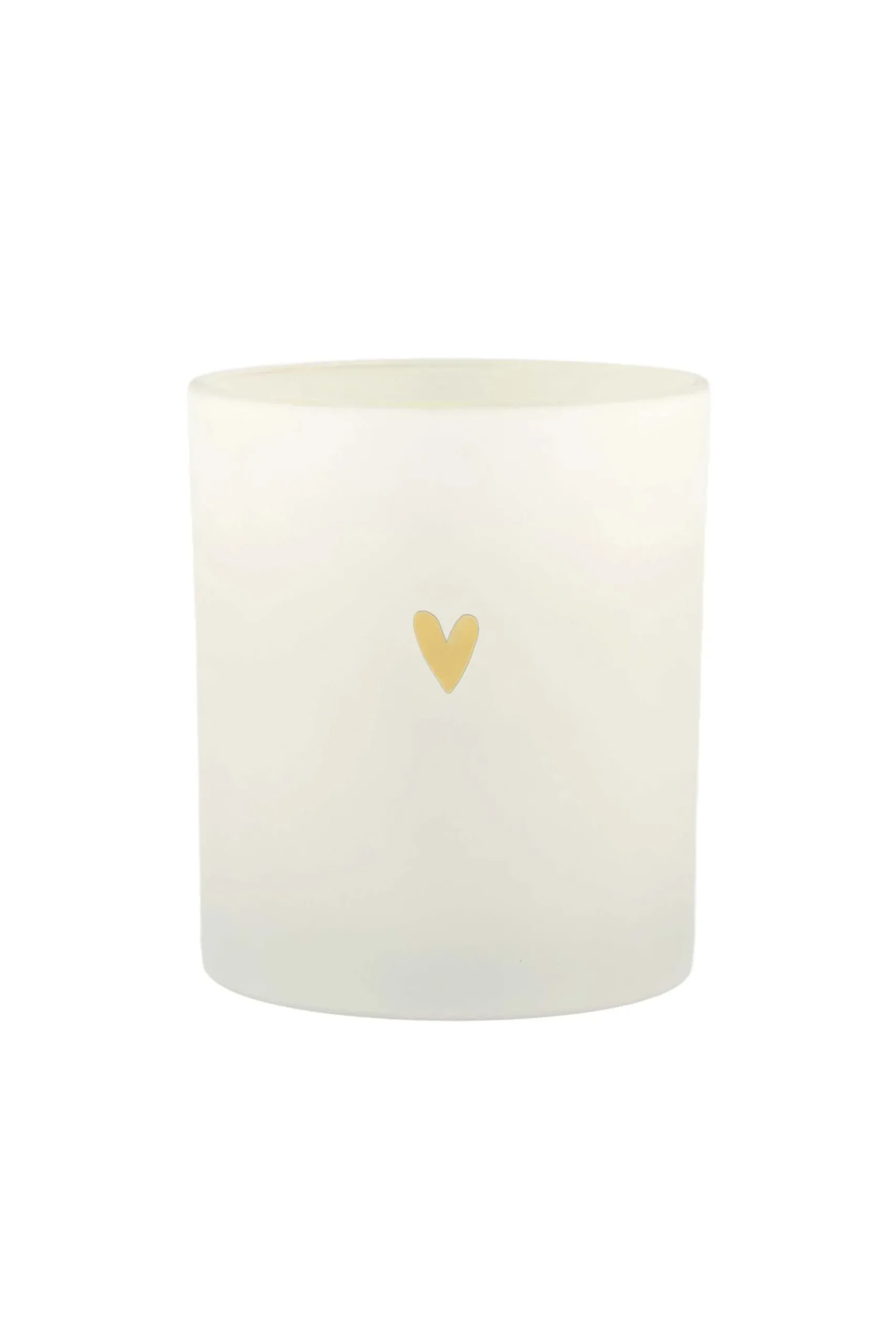 zusss geurkaars in doosje lievelings hartje wit/goud