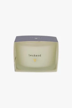 zusss geurkaars in wikkel leukerd blauw