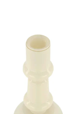 zusss glazen kandelaar 18cm zand