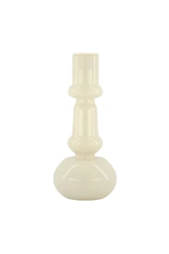 zusss glazen kandelaar 18cm zand