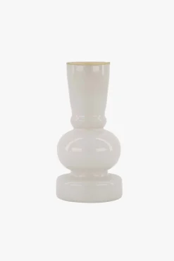 zusss glazen kandelaar M wit