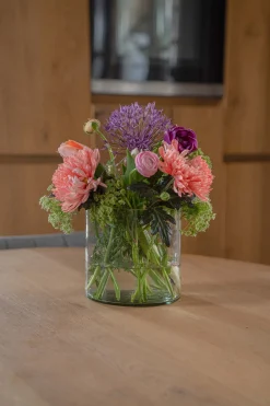 zusss glazen vaas ø15cm