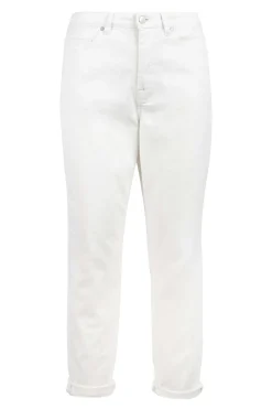 zusss high waist jeans off white