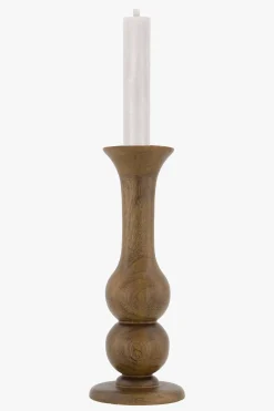 zusss houten kandelaar L donkerbruin