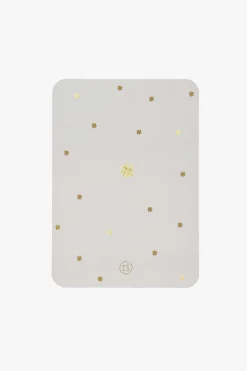 zusss kaart ronde hoeken klavertjes goud/zand