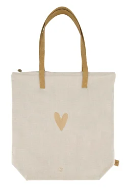 zusss katoenen boodschappentas hartje zand