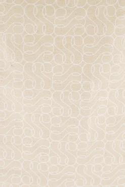 zusss katoenen tas met logoprint zand/wit