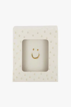 zusss keramieken geurkaars in doosje linnen smile wit