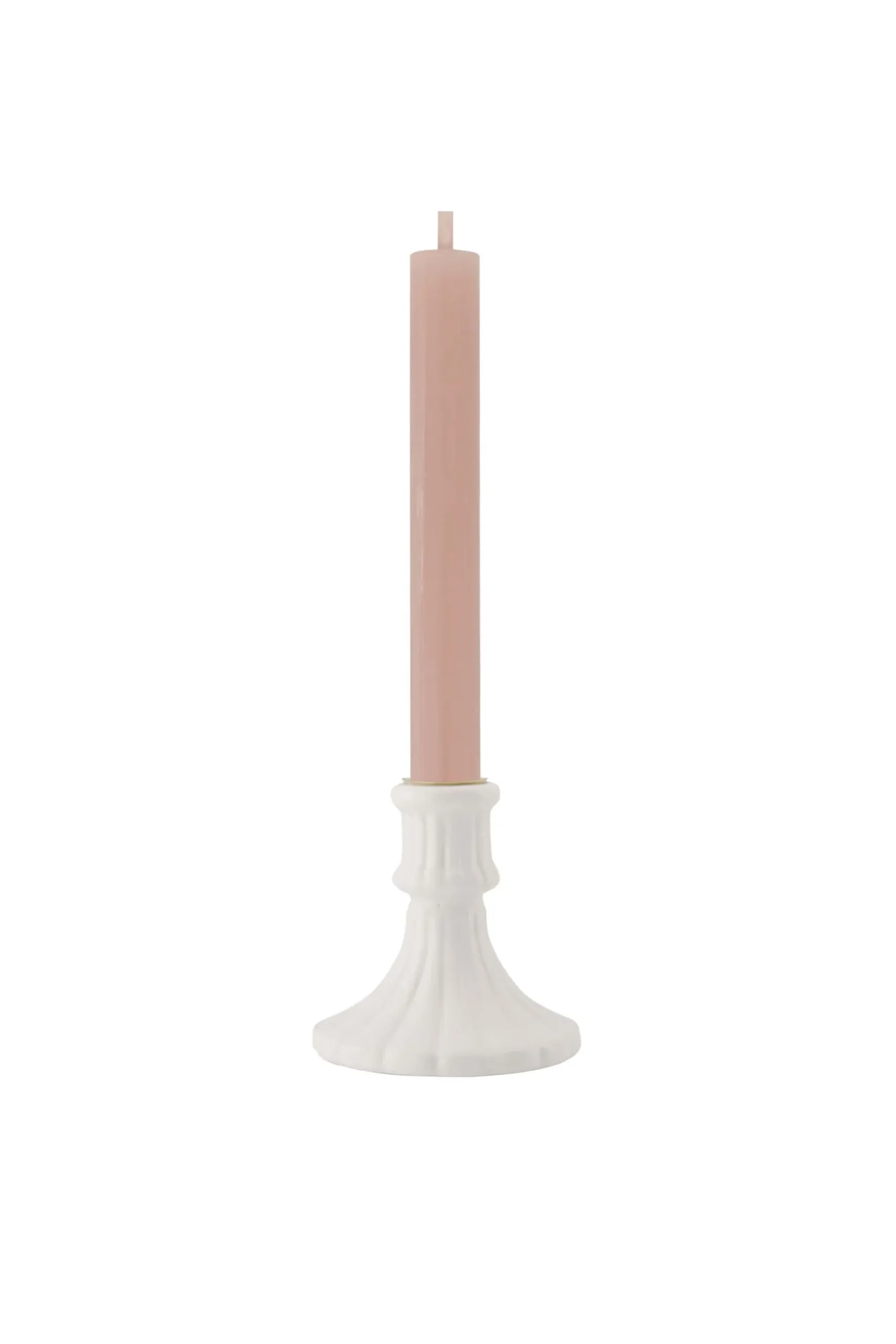 zusss keramieken kandelaar vintage wit S