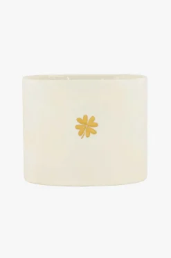 zusss keramieken luxe geurkaars jasmijn klavertje