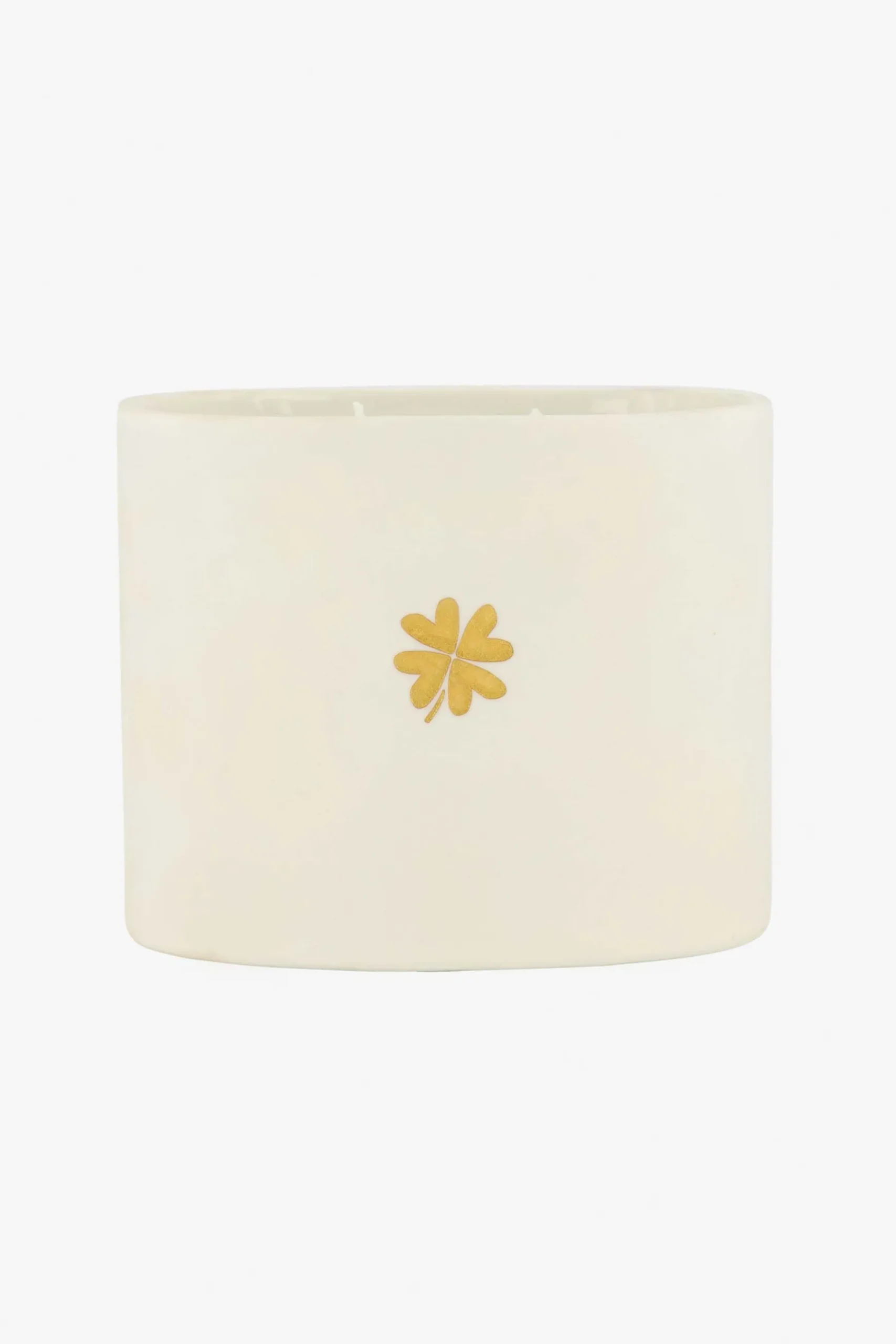 zusss keramieken luxe geurkaars jasmijn klavertje