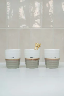 zusss koffiemok enjoy wit/zand