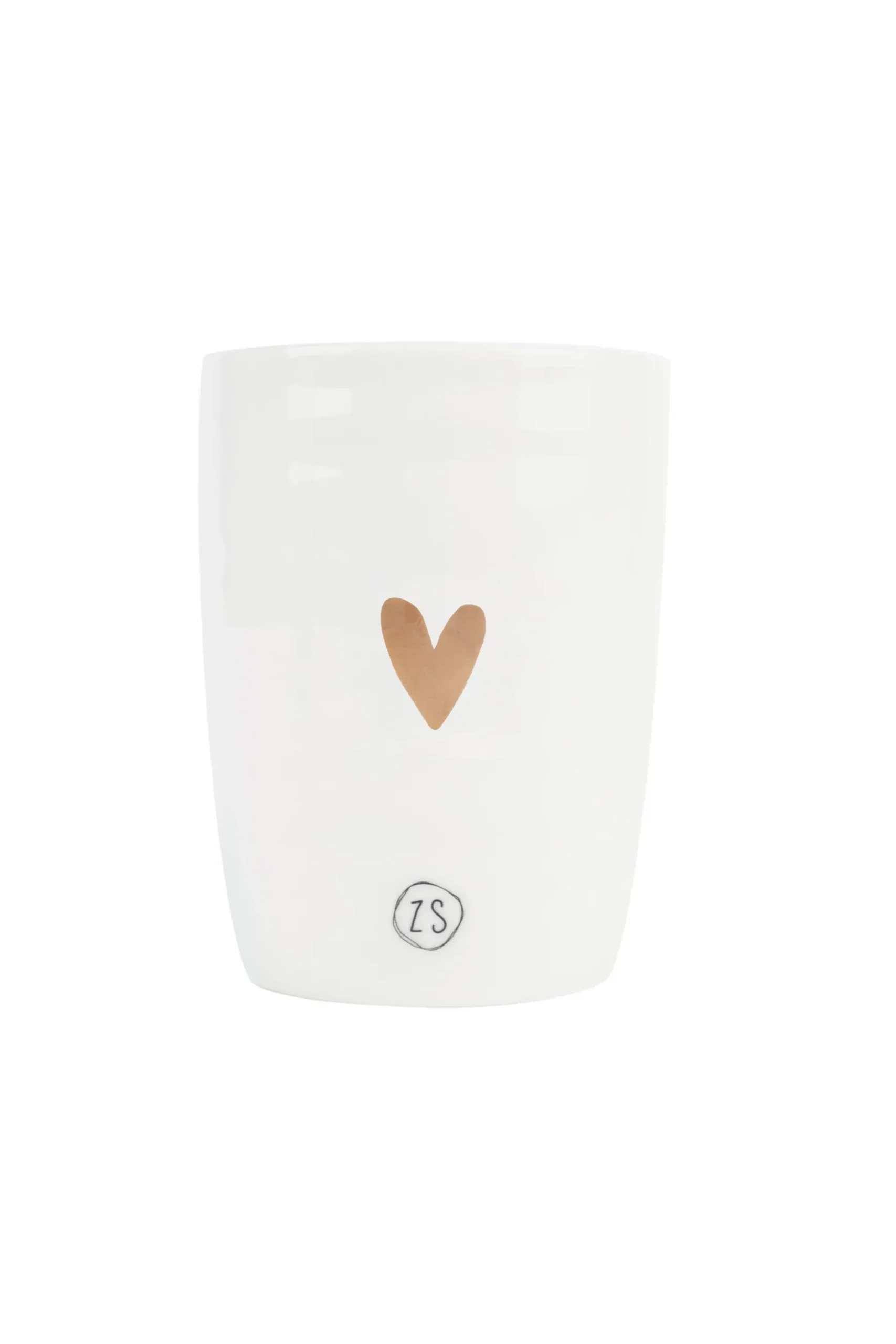 zusss koffiemok goud hartje (set van 6)