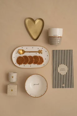 zusss koffiemok happy wit/zand