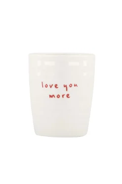 zusss koffiemok love you more wit/rood