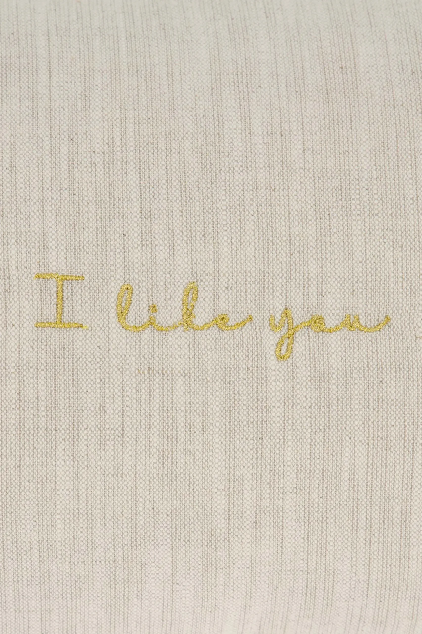 zusss kussen i like you en hartjes 35x25cm peper en zout/goud