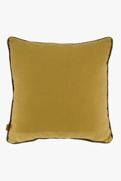 zusss kussen ikat print 45x45cm oker/ecru