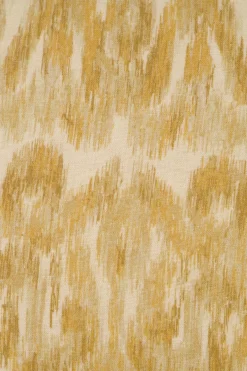 zusss kussen ikat print 45x45cm oker/ecru