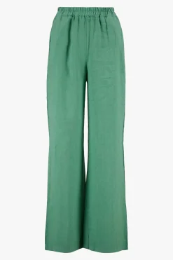 zusss linnen broek groen