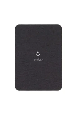 zusss linnen kaart smile zwart