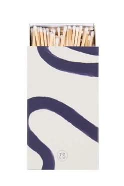 zusss lucifers streep kobaltblauw