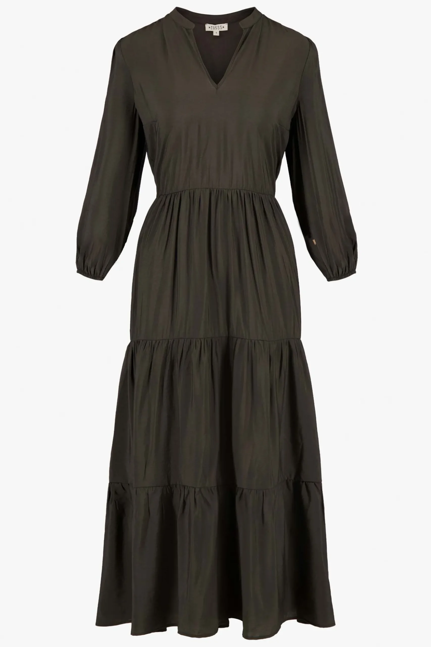 zusss maxi jurk antracietgrijs