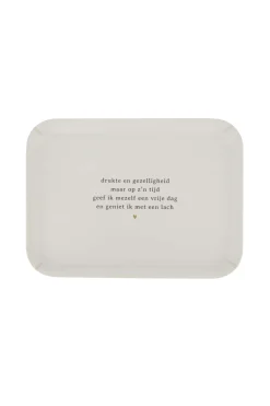 zusss melamine dienblad 43x33cm gezelligheid zand