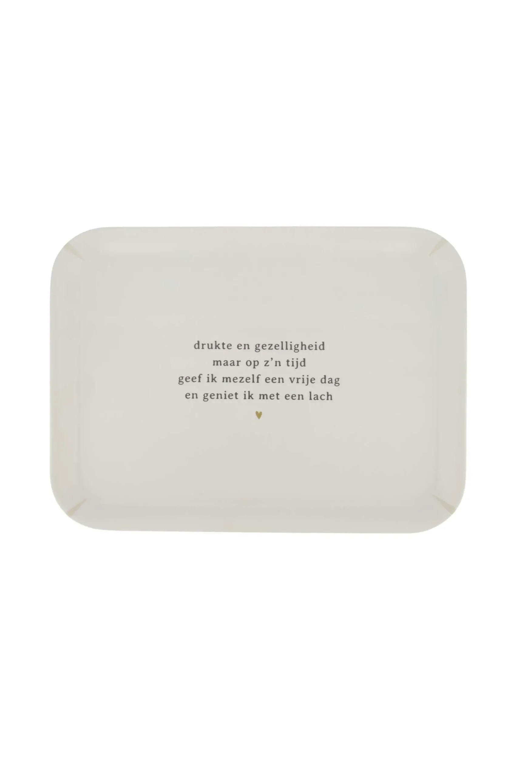 zusss melamine dienblad 43x33cm gezelligheid zand