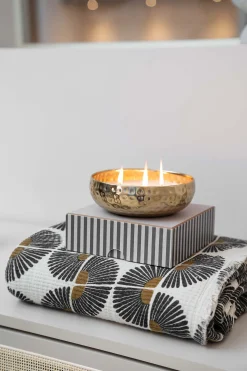 zusss metalen geurkaars in geschenkdoos klaver