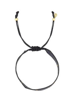 zusss miyuki armbandje stipje antracietgrijs