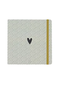 zusss notitieboek hartje en stipjes zand