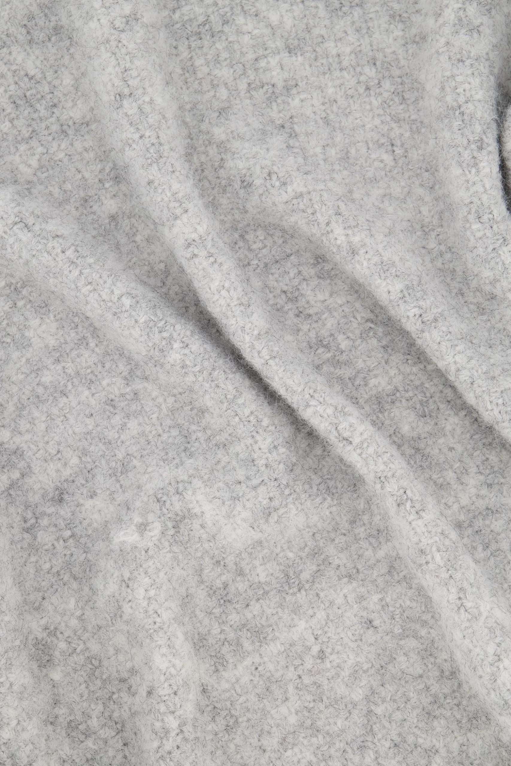 zusss openvallend vest lichtgrijs