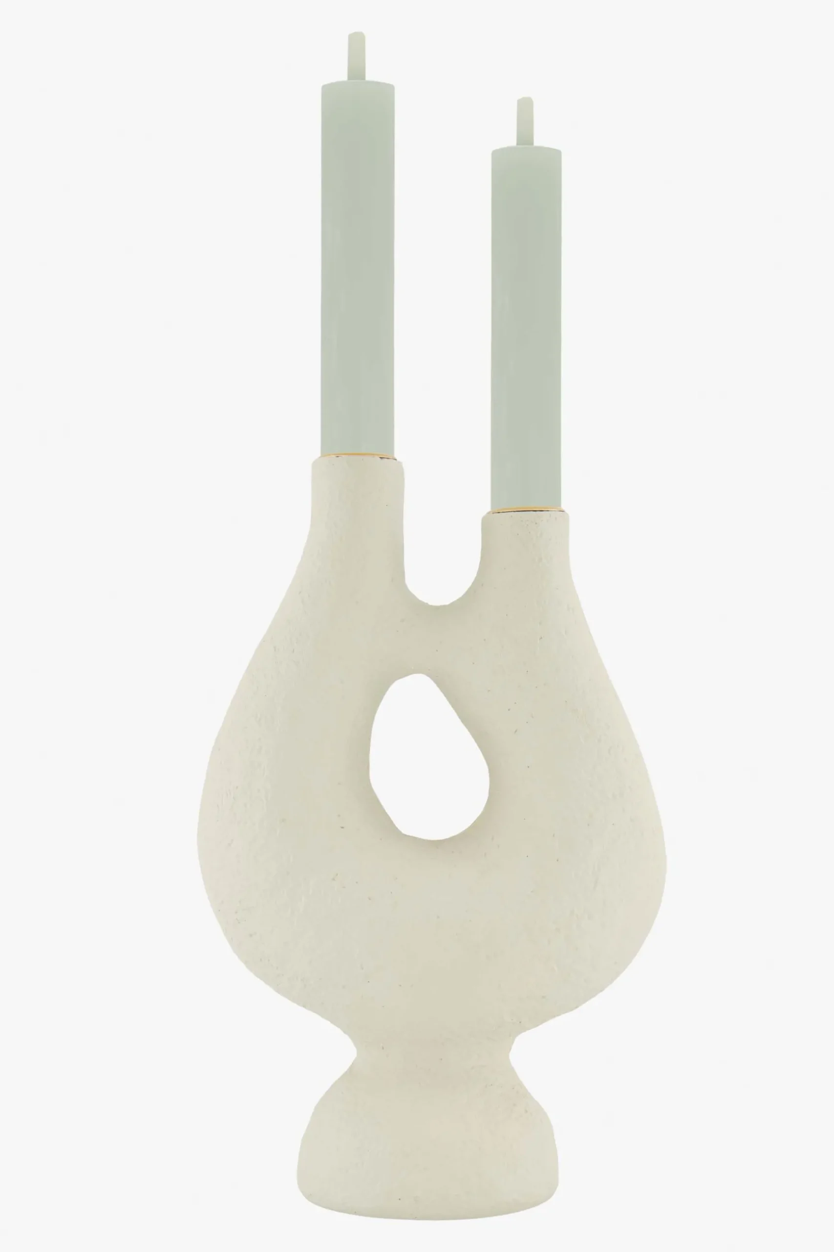 zusss polystone kandelaar ornament L zand