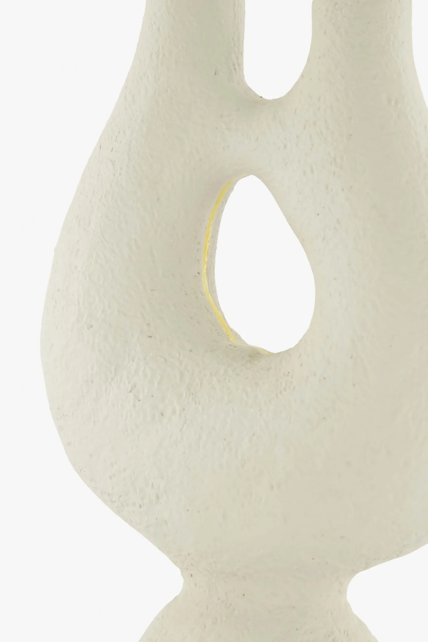 zusss polystone kandelaar ornament L zand