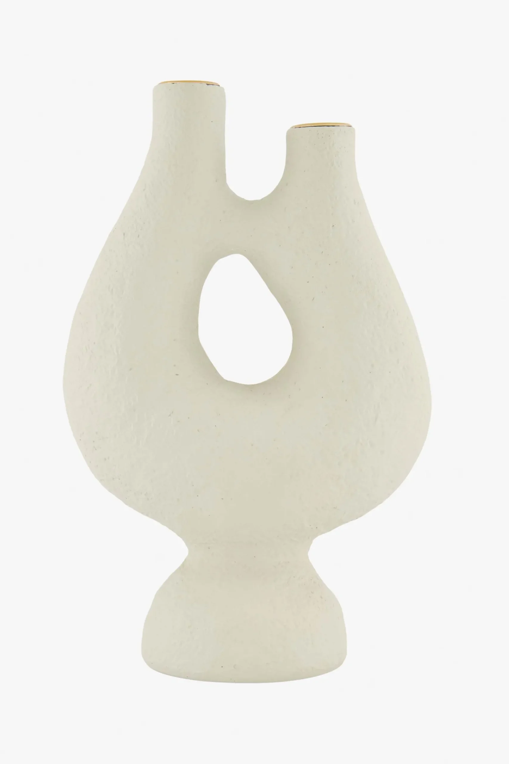 zusss polystone kandelaar ornament L zand