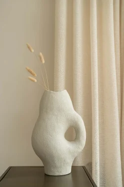 zusss polystone ornament vaas zand